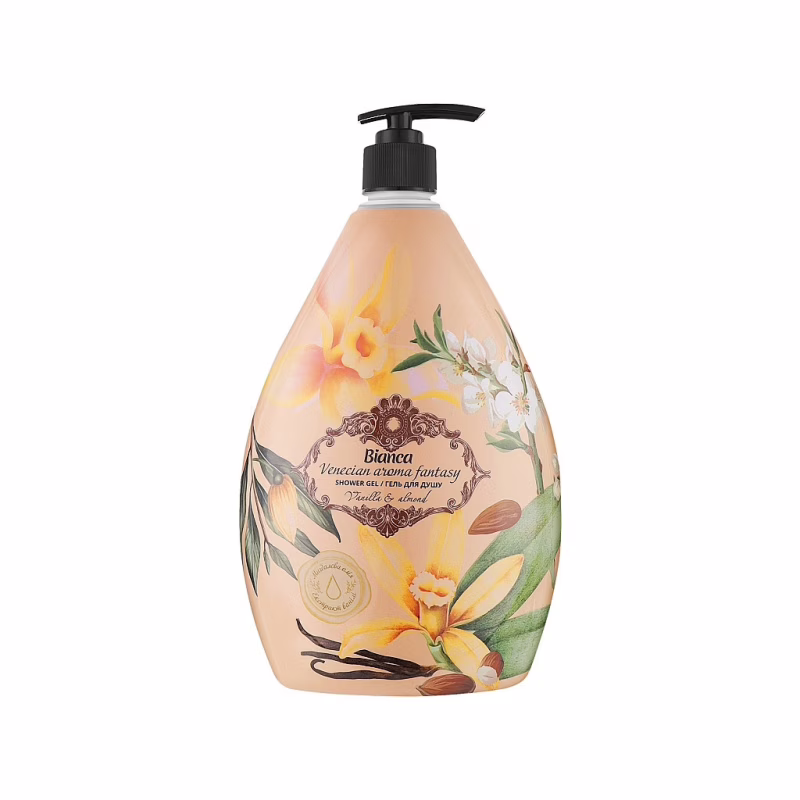 Гель для душу Bianca Venecian Aroma Fantasy З екстрактом ванілі та олією мигдалю 1000 мл (4823107605659)