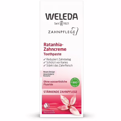 Зубная паста Weleda Ратания 75 мл (4001638098083)