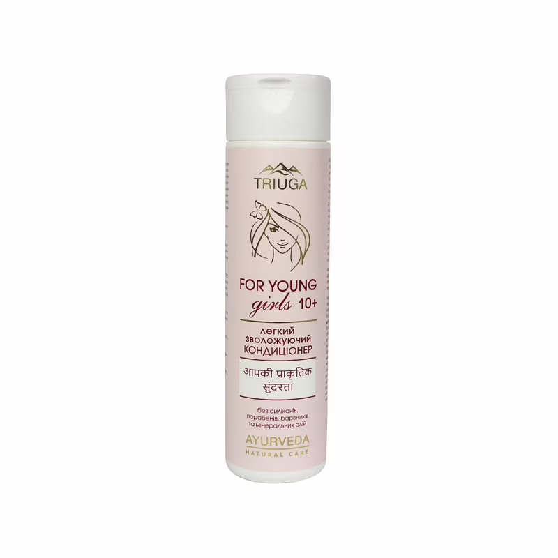 Кондиціонер для волосся Triuga Ayurveda For Young Girls Зволожувальний, легкий 250 мл (4820164641927)