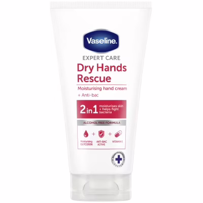 Крем для рук Vaseline Эксперт уход 2 в 1 Увлажняющий 75 мл (8712561479776)