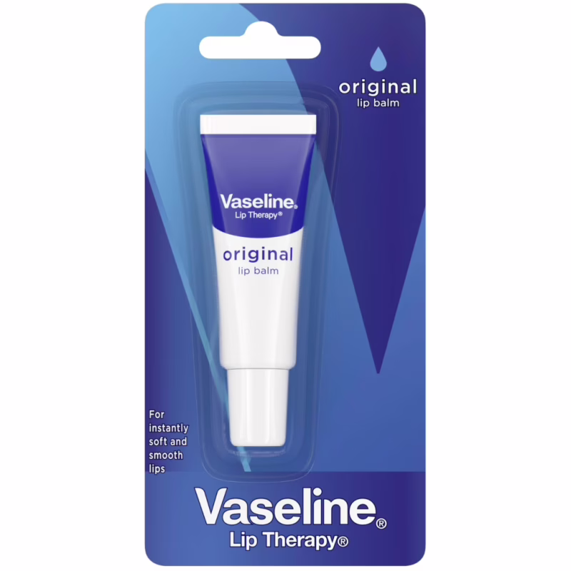 Бальзам для губ Vaseline Классический Мгновенное смягчение и успокоение 10 г (8720181061707)