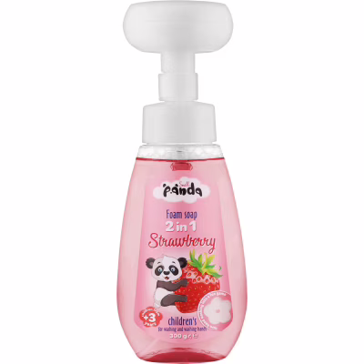 Детское мыло Small Panda Strawberry пінка 300 мл (4820217132877)