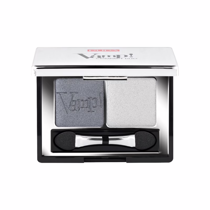 Тени для век Pupa Vamp! Compact Duo Eyeshadow 09 - Silver Stone (8011607238033)