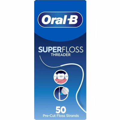 Зубная нить Oral-B SuperFloss 50 шт. (8700216538961)