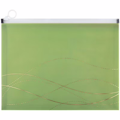 Папка на блискавці Axent zip-lock А4 Waves-3 (1497-42-A)