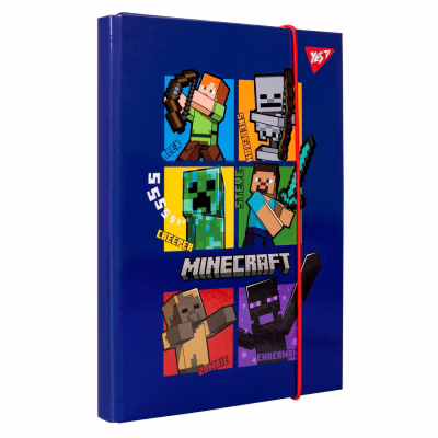 Папка для зошитів Yes Minecraft картонна В5 (500238)
