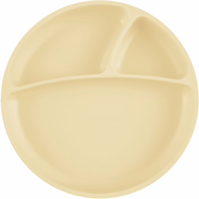 Тарелка детская MinikOiOi Portions секционная Mellow Yellow (101050006)