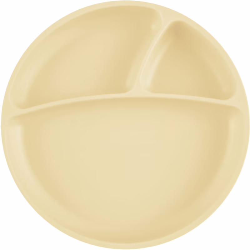 Тарілка дитяча MinikOiOi Portions секційна Mellow Yellow (101050006)