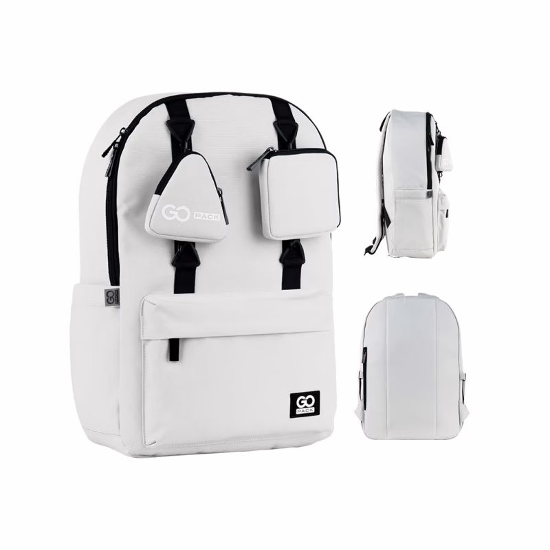 Рюкзак шкільний GoPack Education Teens 178 сірий (GO25-178L-2)