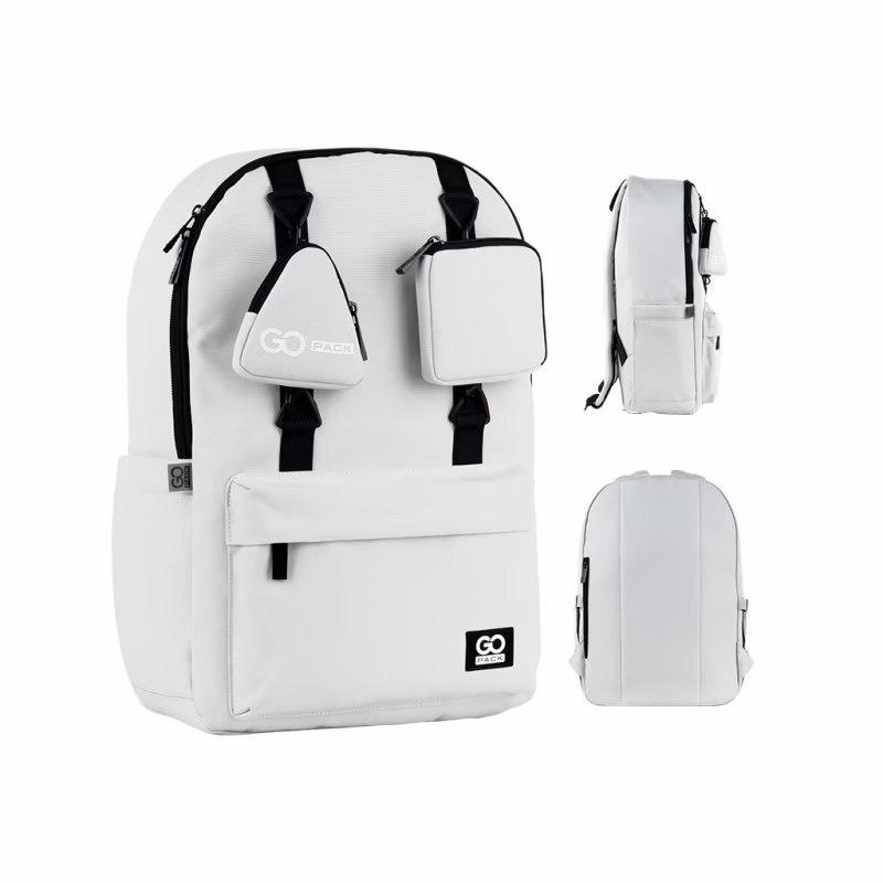 Рюкзак школьный GoPack Education Teens 178 сірий (GO25-178L-2)