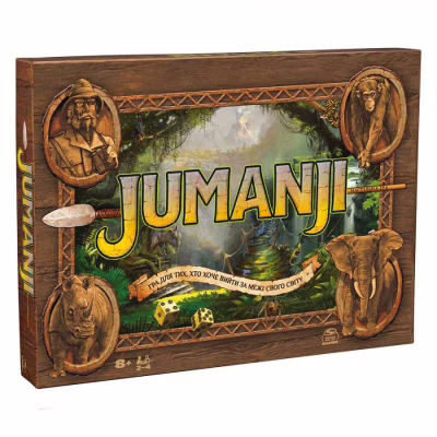 Настольная игра Spin Master Джуманджи (Jumanji) (укр.) (SM33610/6072999)