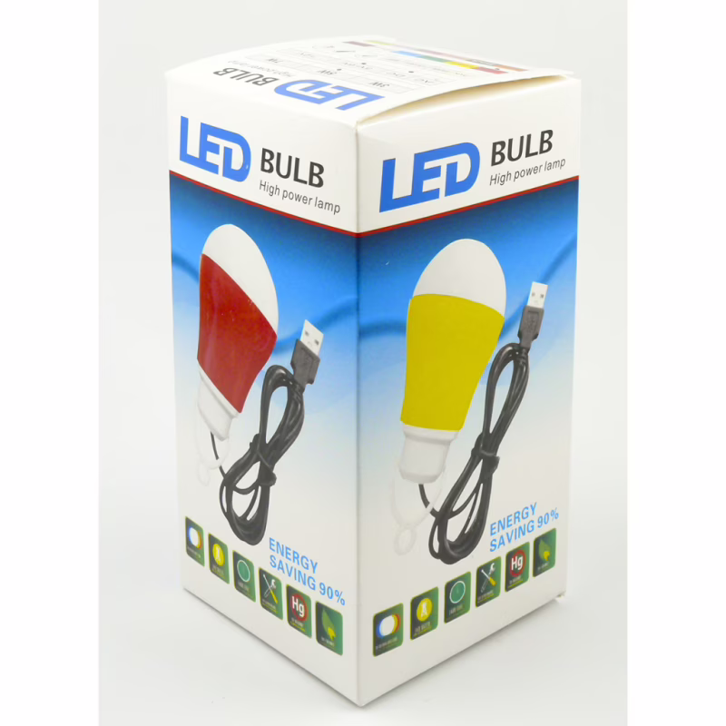 Светильник Dengos LED-BULB-5V5W-RED