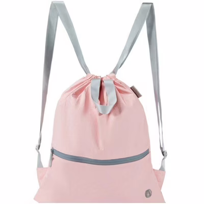 Рюкзак туристический Xiaomi RunMi 90 Points Lightweight Urban Drawstring Backpack Pink (6972125146175)