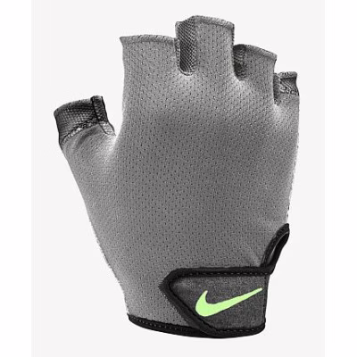 Перчатки для фитнеса Nike M Essential FG сірий, чорний Чол L N.LG.C5.044.LG (887791174567)