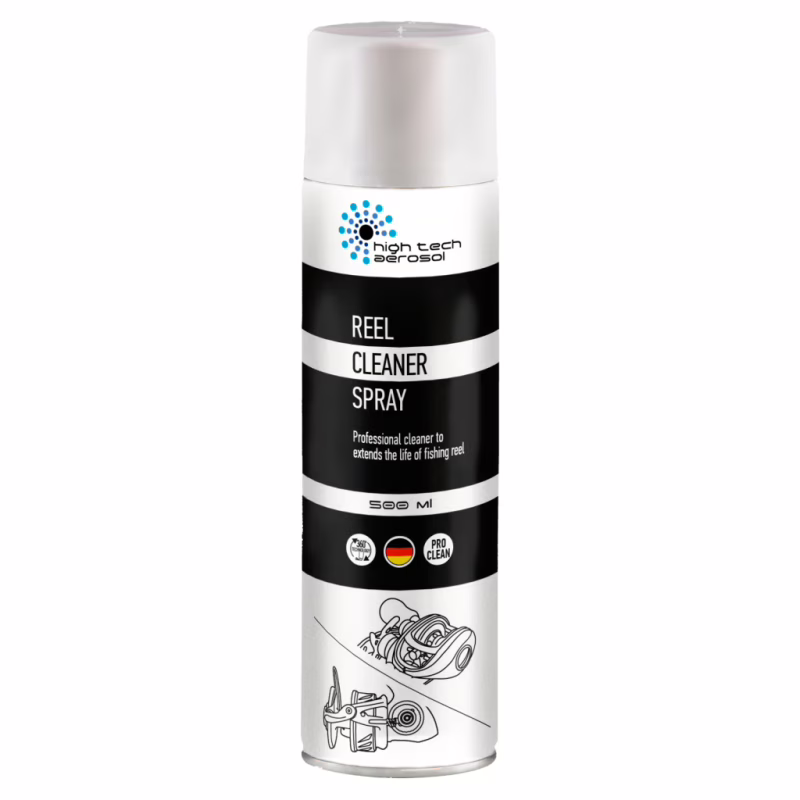 Смазка для рыболовных катушек HTA Спрей/Очищувач Reel Cleaner Spray 500 мл (HTA3061)