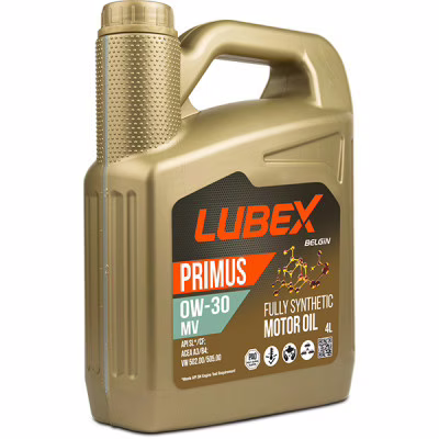 Моторное масло LUBEX PRIMUS MV 0W-30 4л (034-1619-0404)