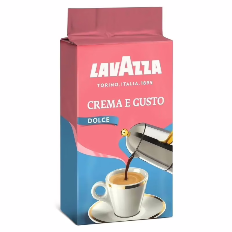 Кофе Lavazza Crema&Gusto Dolce молотый 250 г (8000070037304)