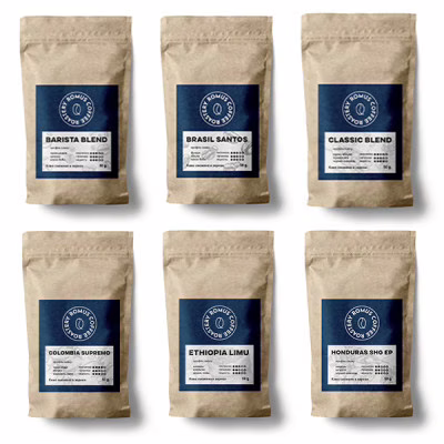 Кава Romus Coffee Roastery Дегустаційний набір 6 видів (в зернах) (889567)