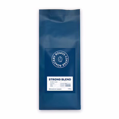 Кофе Romus Roastery Strong Blend в зернах 1 кг (652395)