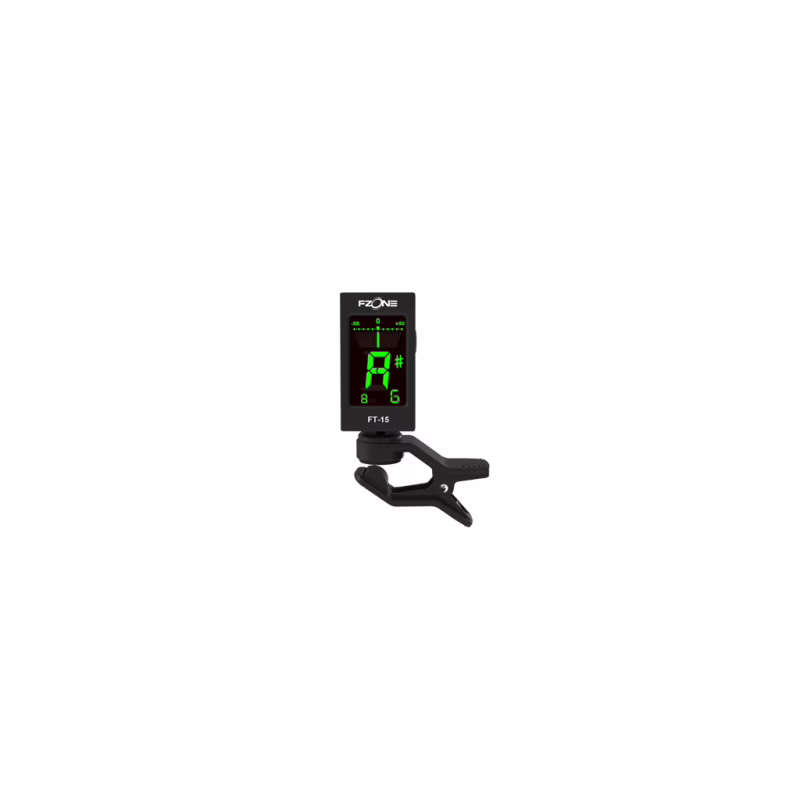 Тюнер для музыкальных инструментов Fzone FT-15 Black