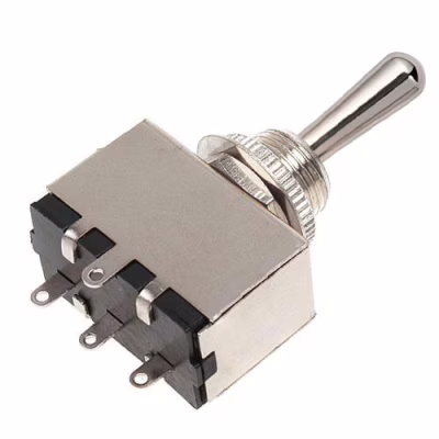 Переключатель для гитары Paxphil Closed 3-Way Toggle Switch (Chrome) (TGS205)