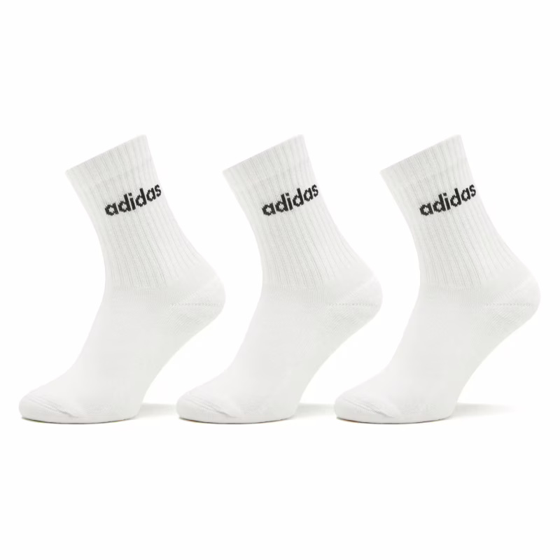 Носки Adidas C LIN CREW HT3455 3P білий, чорний S (37-39) (4066746240748)