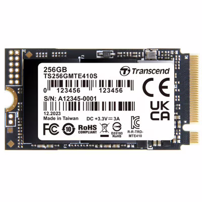 Накопитель SSD M.2 2242 256GB Transcend (TS256GMTE410S)