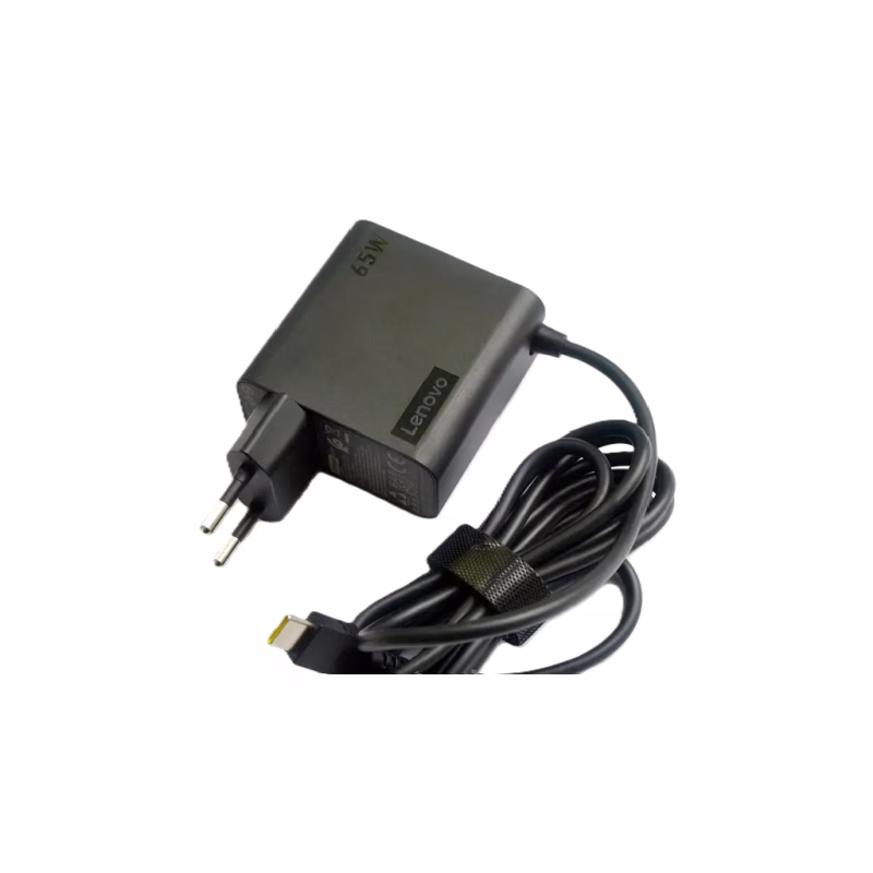Блок живлення до ноутбуку Lenovo 65W роз'єм USB type-C (ADLX65ULGE2A / A40389)