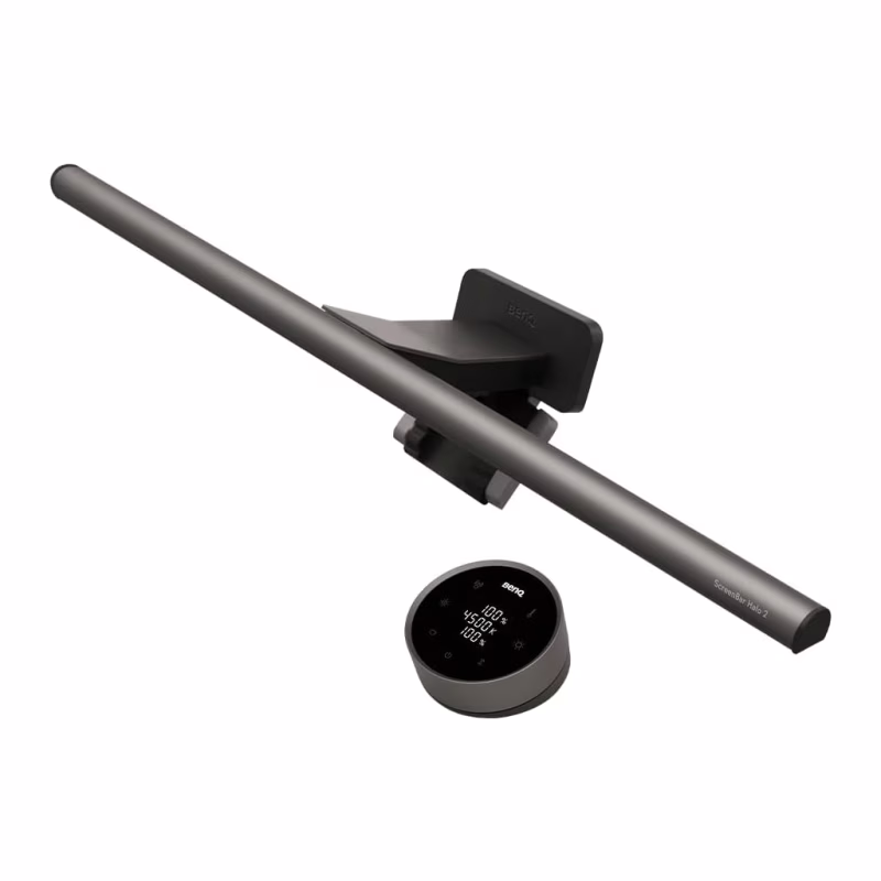 Настольная лампа BenQ Clip ScreenBar Halo 2 Dark Grey (9H.W4PWT.ES1)