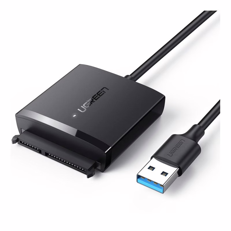 Переходник USB 3.0 AM to SATA III F Ugreen (60561)