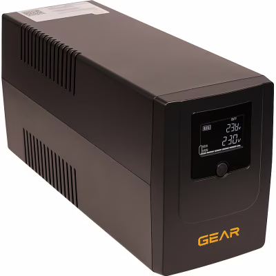 Пристрій безперебійного живлення GEAR GU-1500PLCD