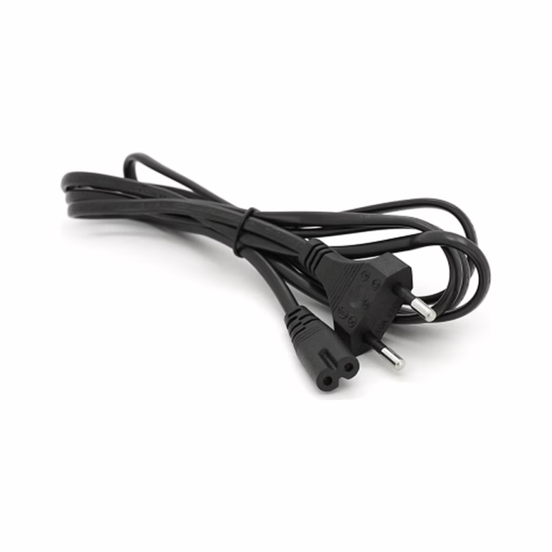 Кабель живлення C7 1.8m 0.5mm2 black Voltronic (PC-184/2 CEE7/16-C7-CCA18)