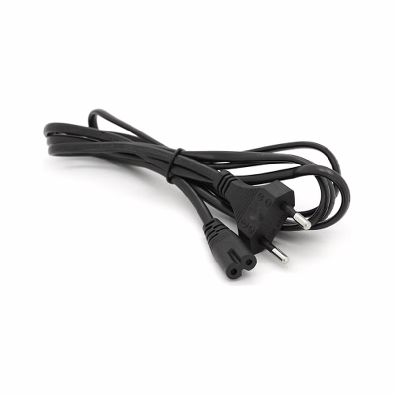 Кабель живлення C7 1.8m 0.5mm2 black Voltronic (PC-184/2 CEE7/16-C7-CCA18)