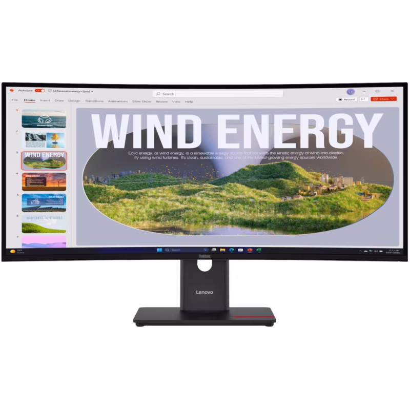 Монітор Lenovo T34WD-40 (64AEGAT1UA)