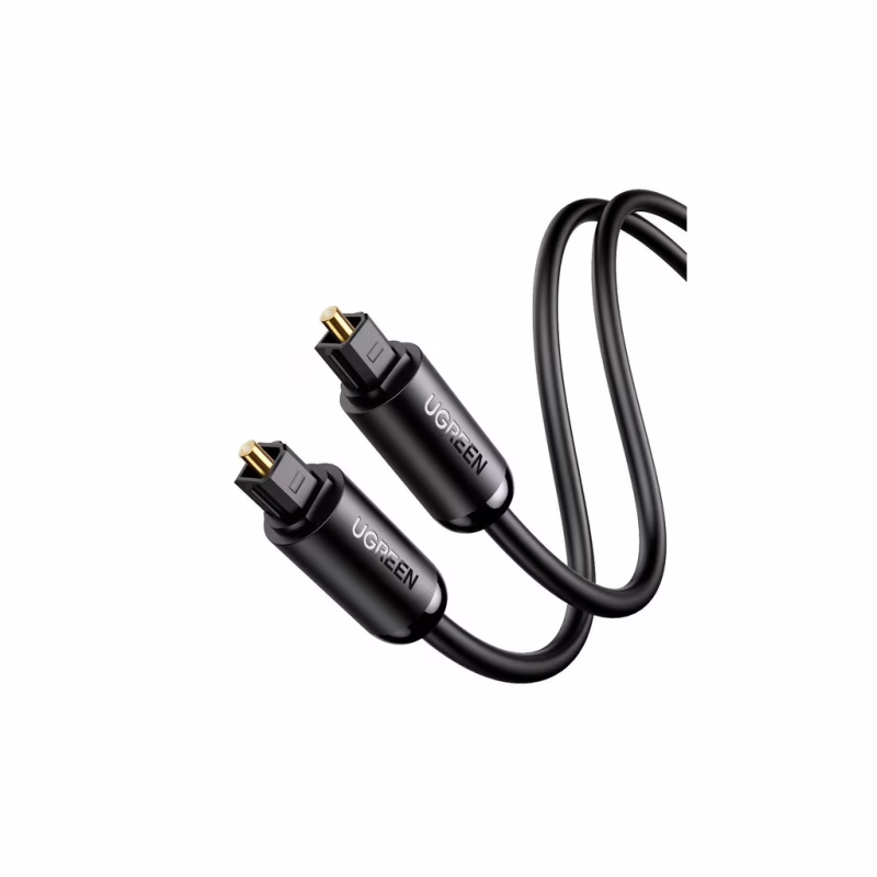 Кабель мультимедійний Optical Toslink 1.0m AV122 black Ugreen (70890)