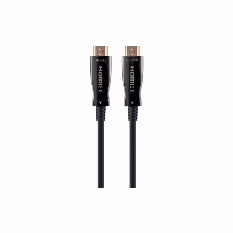 Кабель мультимедійний HDMI M to HDMI M 40.0m V2.0 4K 60Hz AOC Cablexpert (CCBP-HDMI-AOC-40M)