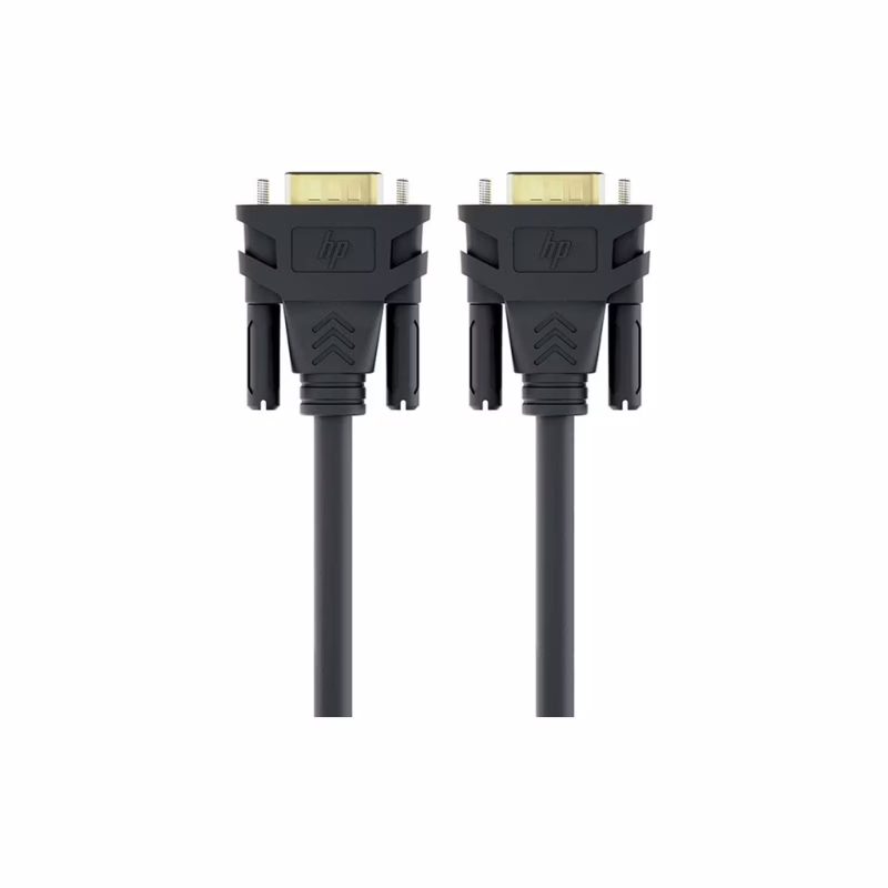 Кабель мультимедійний VGA M to VGA M 1.0m 1080p60Hz black HP (HP_DHC-VG100-1M)