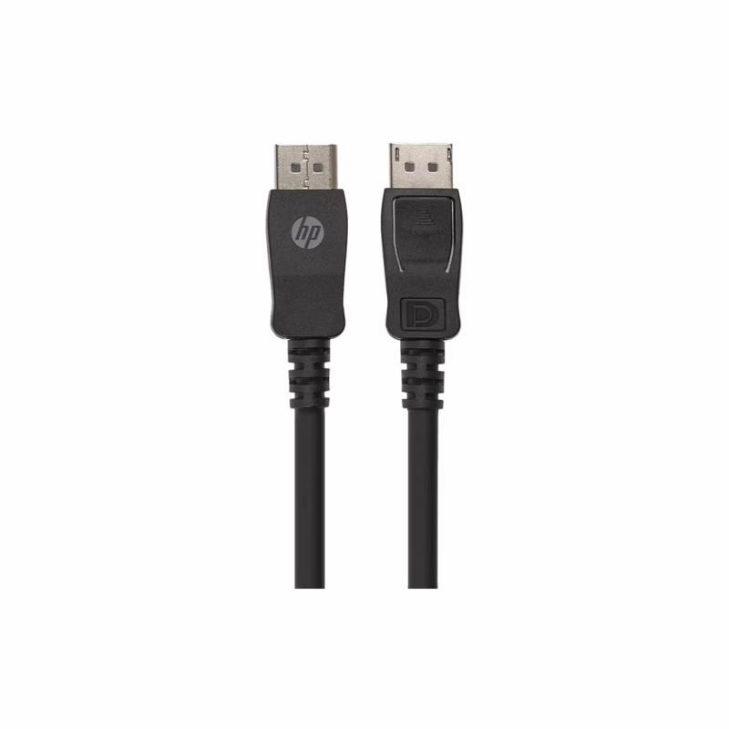 Кабель мультимедийный DisplayPort M to DisplayPort M 2.0m V1.2 4K60Hz black HP (HP_DHC-DP01-2M)