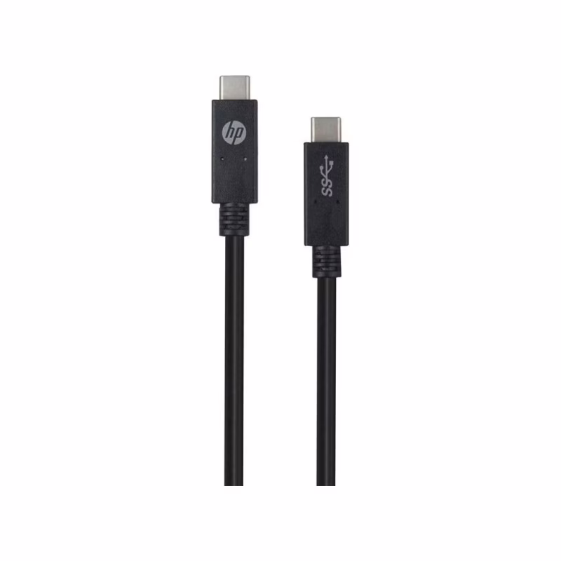 Дата кабель USB 2.0 AM to USB-C 1.0m 3A black HP (HP_DHC-TC111BM-1M)