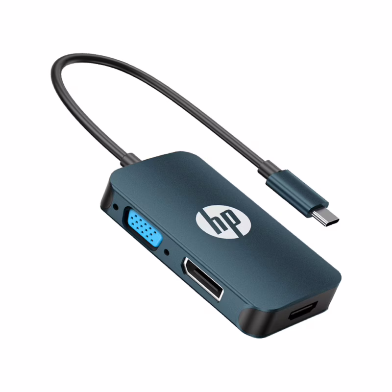 Перехідник USB-C to HDMI + VGA + DP HP (HP_DHC-CT200)
