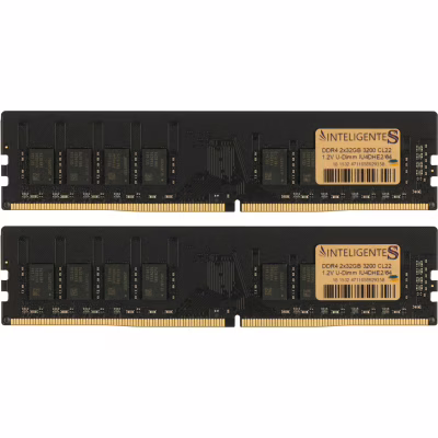 Модуль пам'яті для комп'ютера DDR4 64GB (2x32GB) 3200 MHz INTELIGENTES (IU4DHE2/64)