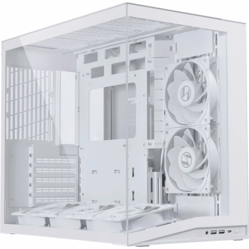 Корпус для ПК Lian Li O11 Dynamic Mini V2 Flow, White (G99.O11DMIV2FW.00)