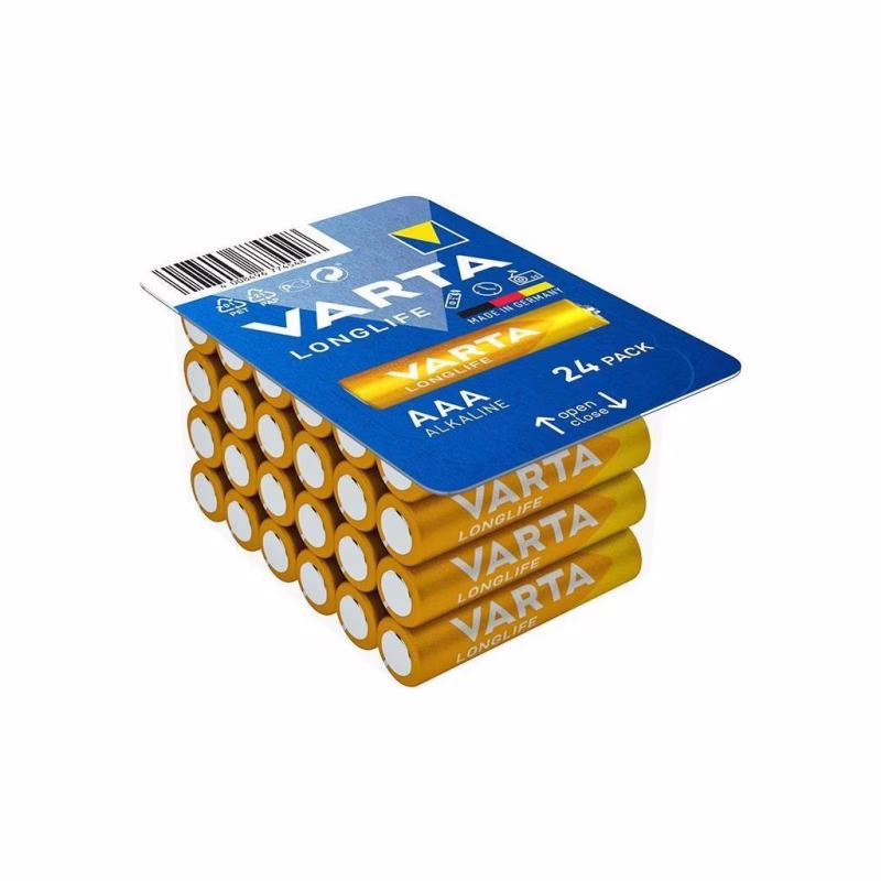 Батарейка Varta AAA Longlife лужна * 24 (04103301134)