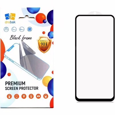 Стекло защитное Drobak Poco X6 5G Black (676730)