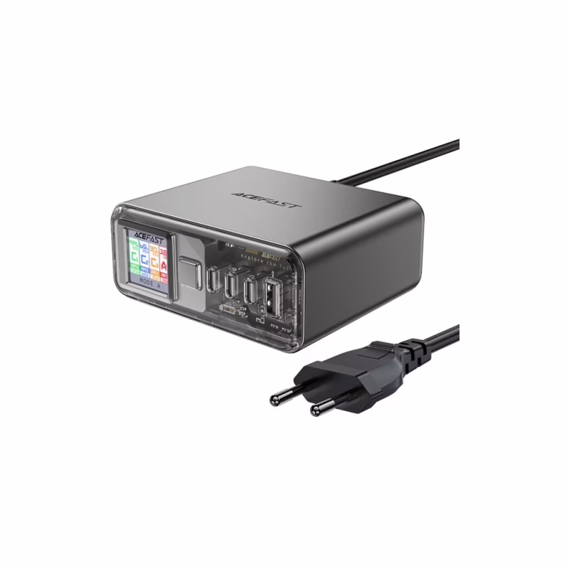 Зарядное устройство Acefast 4xUSB 218W (3xUSB-C + USB-A) Gan Z4 Fast Charger (6974316282587)