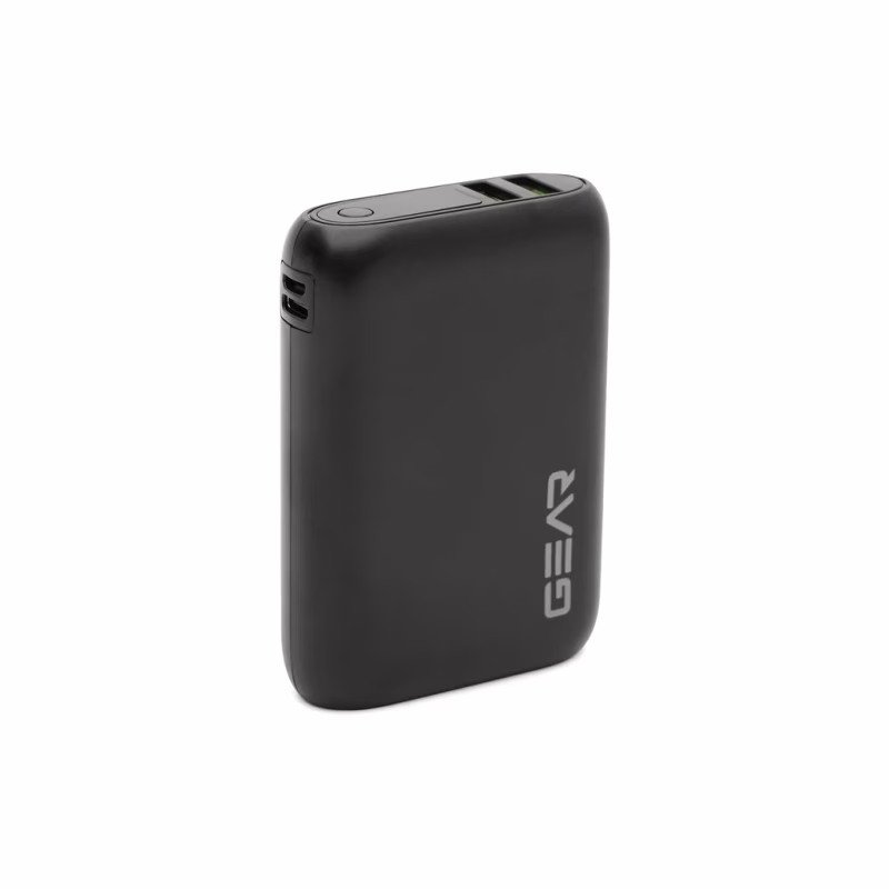 Батарея универсальная GEAR 10000mAh, PD/22.5W, black (WP942P)