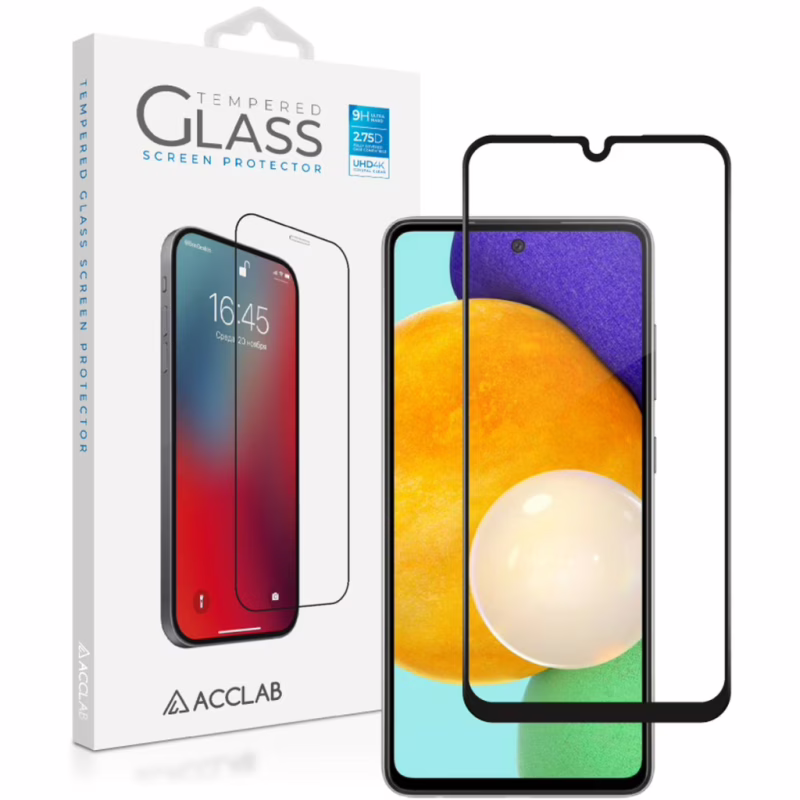 Скло захисне ACCLAB Full Glue Samsung A25 5G Black (1283126573965)