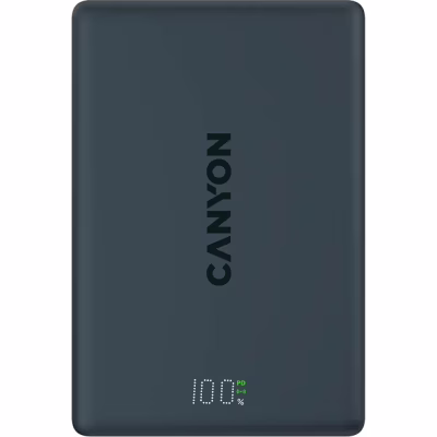 Батарея універсальна Canyon 10000mAh OnPower 511 PD20W Magnetic wireless MagSafe Black (CNS-CPB511B)