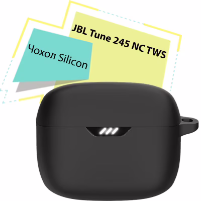 Чехол для наушников BeCover для JBL Tune 245 NC TWS Black (713220)