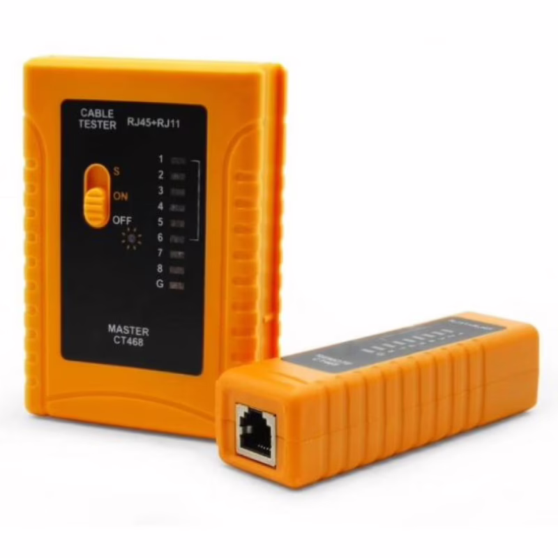Тестер кабельний RJ-45/RJ-12/RJ-11 Merlion (CT468)